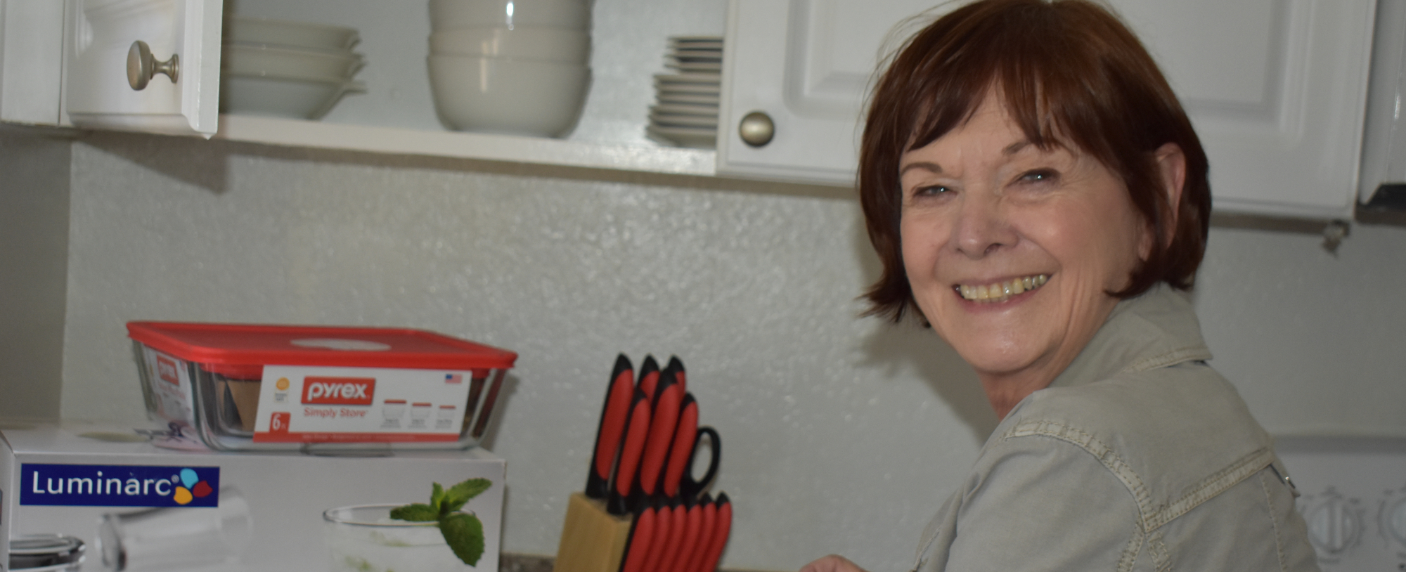 Furnishing Hope volunteers assembling care packages