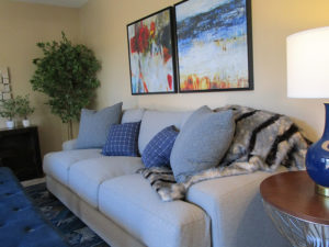 Volunteers delivering furniture